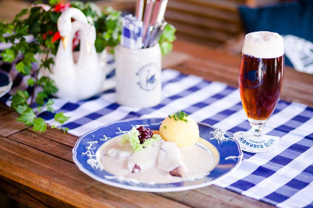Hotel Brauereigasthof Schwanenbraeu 埃伯曼施塔特 外观 照片